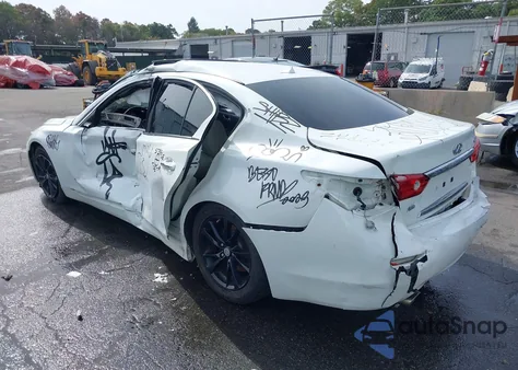 2017 Infiniti Q50 3.0T Signature Edition z USA, uszkodzony, nr VIN JN1EV7AR5HM838190